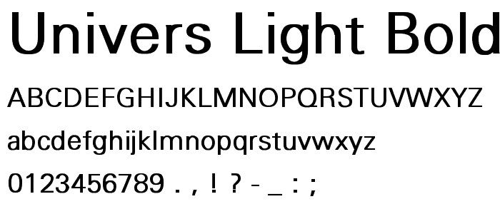 univers font download for mac